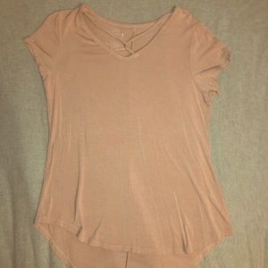 Pink hi-low shirt from Maurices